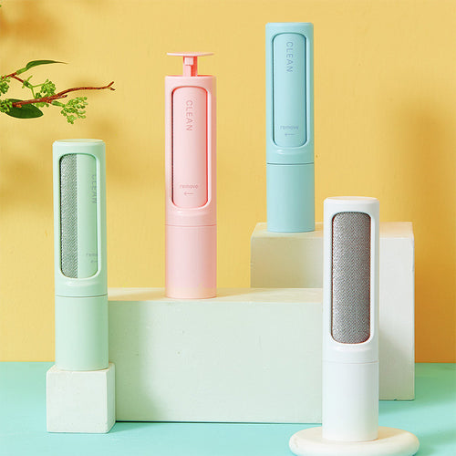 Portable Pet Hair Remover Brush for Clean Clothes & Furniture