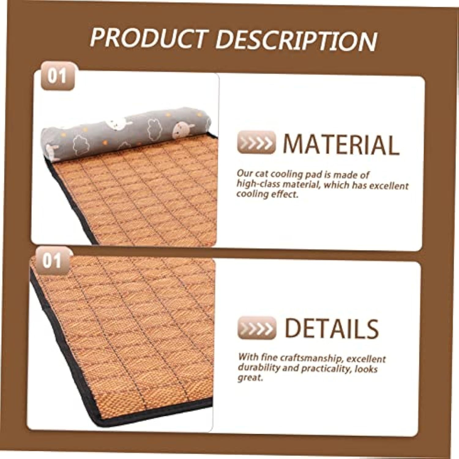 Summer Cooling Pad for Cats and Dogs - Refreshing Comfort
